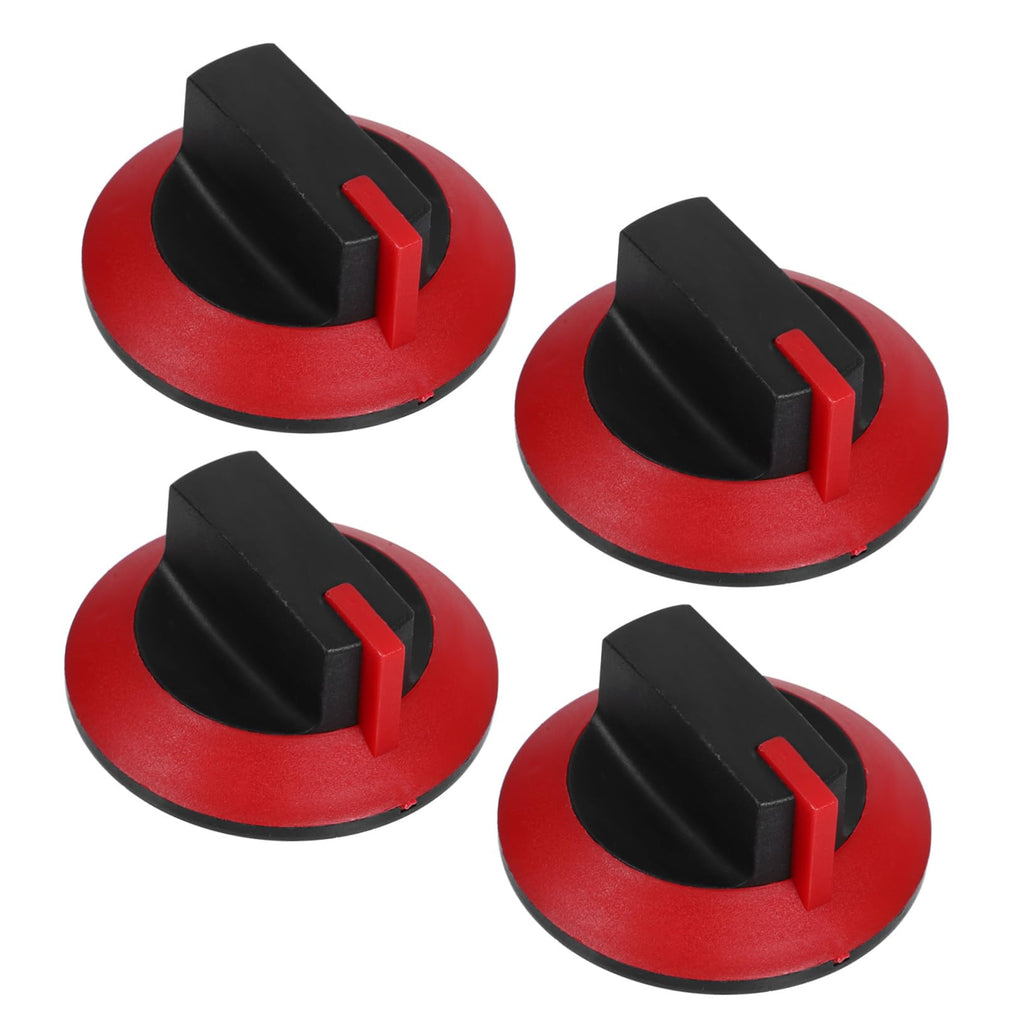 ARTIBETTER 4 Pcs Gas Stove Knobs Replacement Universal Gas Range Knobs for Household Stoves Easy Install Stove Knob Set Smooth Round Edges Kitchen Essentials