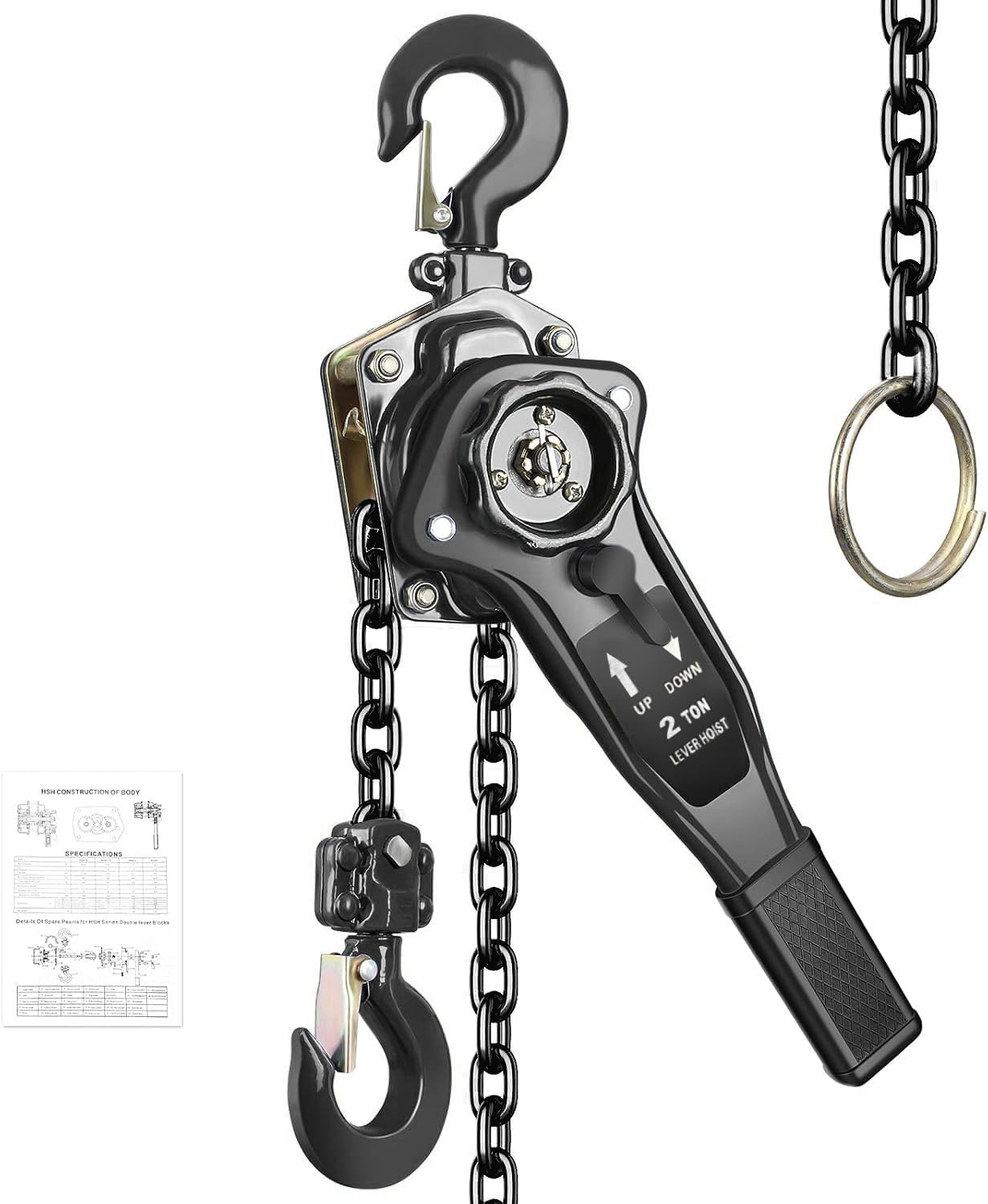 Ratchet Puller Hoists 2T/3m (Manual Lever Hoist 2T/3m)