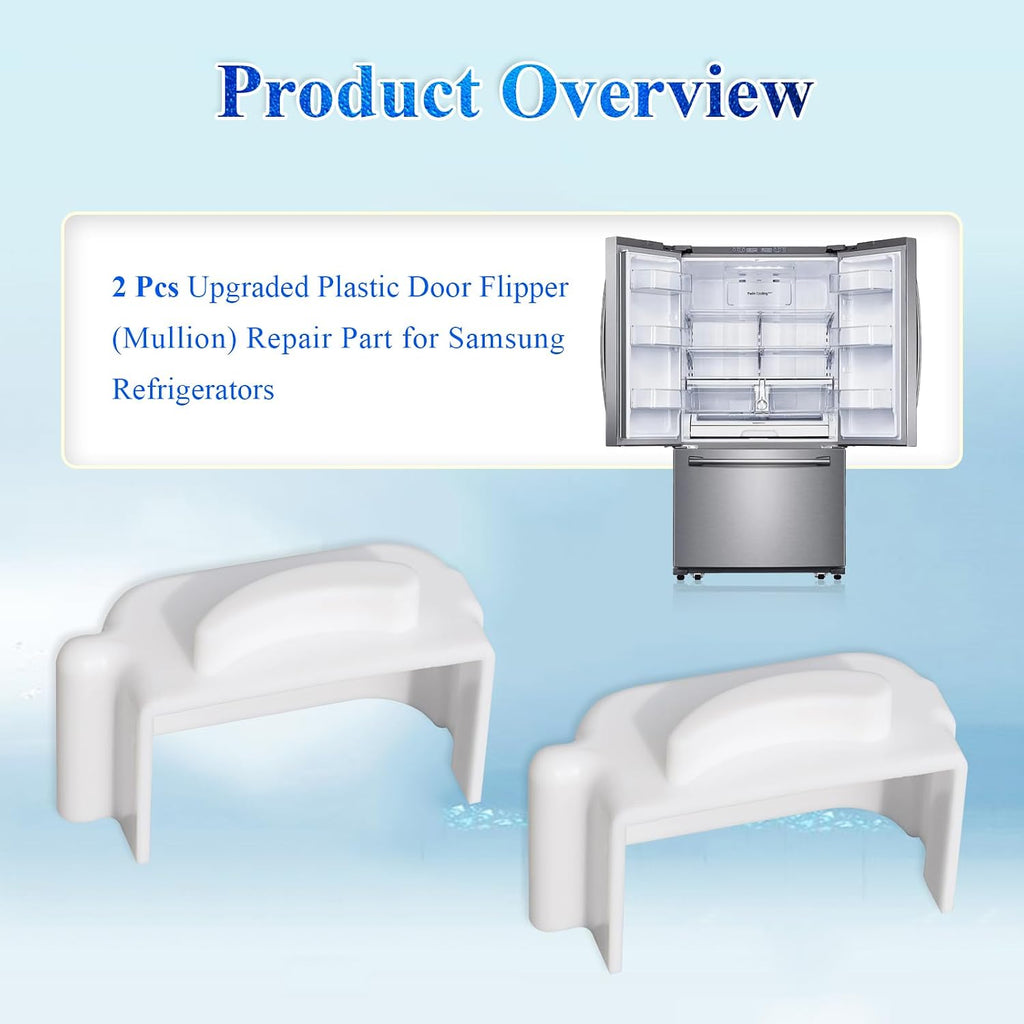 Refrigerator Door Flipper (Mullion) Repair Topper Fits Samsung Refrigerator
