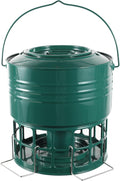 8-10LBS Squirrel Proof Metal Wild Bird Feeder with 32 Feeding Holes, Jasper