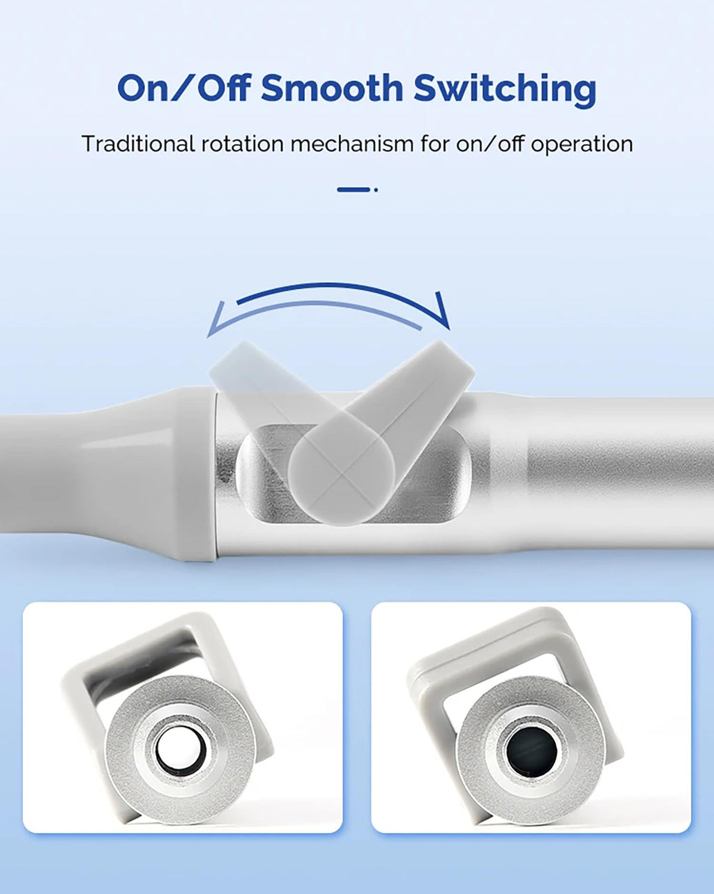 3PCS Dental Valve Saliva Ejector Suction Weak Valves with Cap Adapter