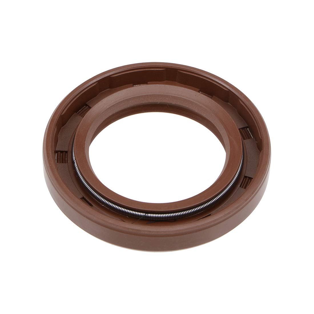 uxcell Oil Seal 30mm Inner Dia 47mm OD 7mm Thick Fluorine Rubber Double Lip Seals