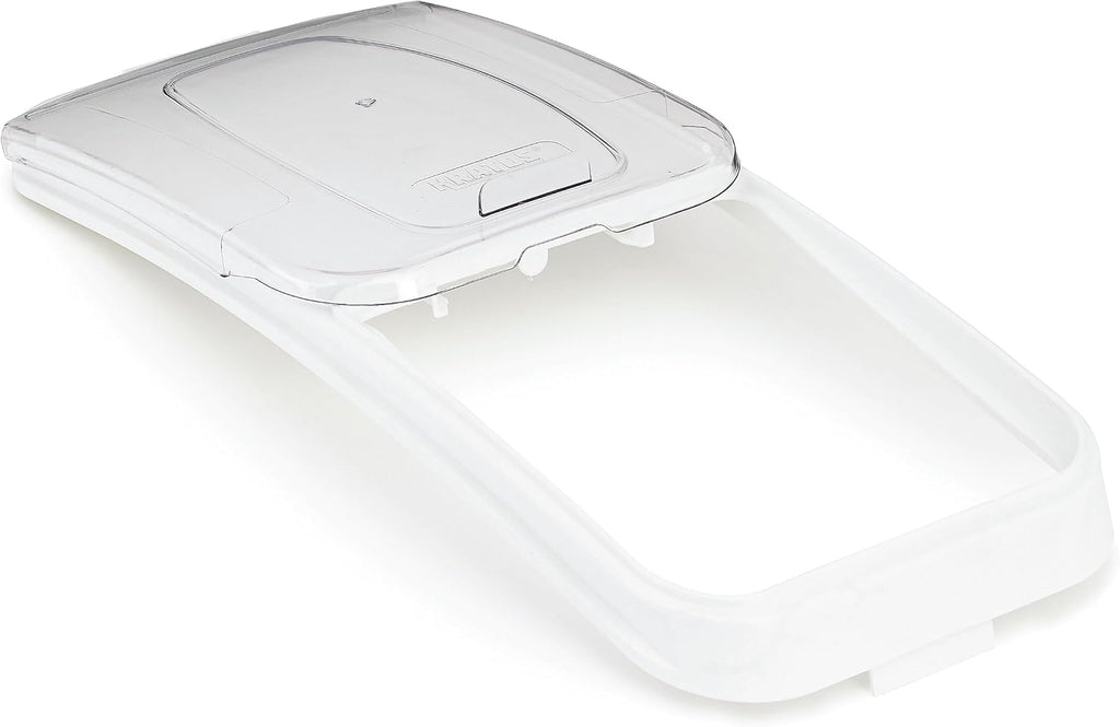Commercial Plastic White Replacement Lid for 21-Gallon Ingredient Bins | Bakeries, Restaurants, Kitchens | (#29A-186)