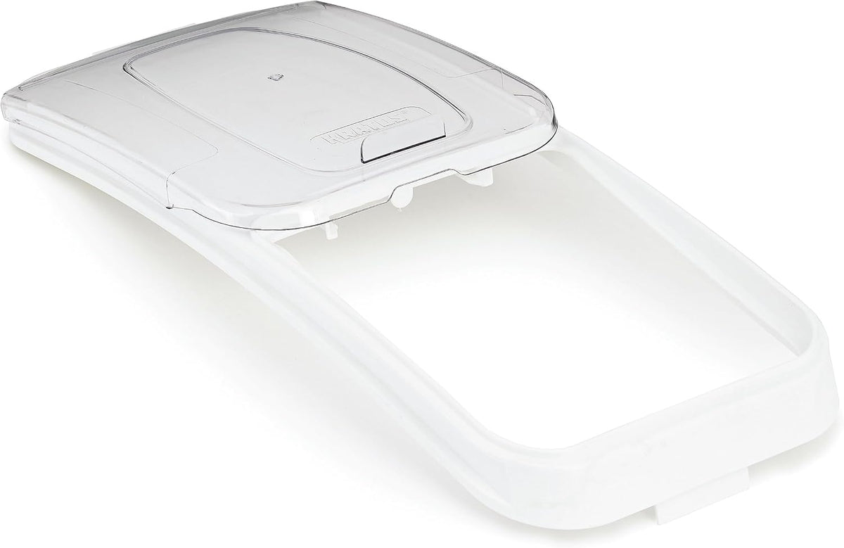 Commercial Plastic White Replacement Lid for 21-Gallon Ingredient Bins | Bakeries, Restaurants, Kitchens | (#29A-186)