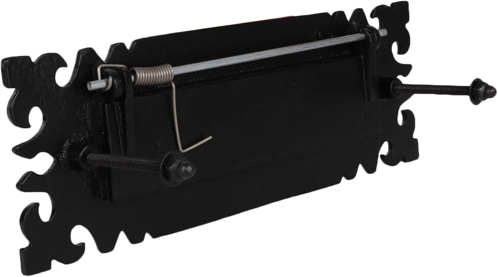 Iron Black Antique Powder Coated 12"x4" Inch Letter Plate Mail Slot For Front Door