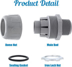 6Pcs 3/4 Inch NPT Liquid Tight Connector