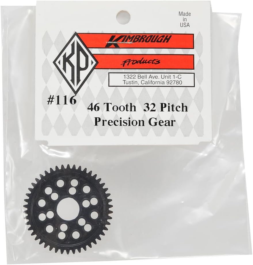 Kimbrough 116 46 Tooth Spur Gear 32 Pitch, Brown