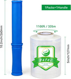 Stretch/Shrink Wrap Roll 5 inch 1100ft 80 Gauge 1 Roll
