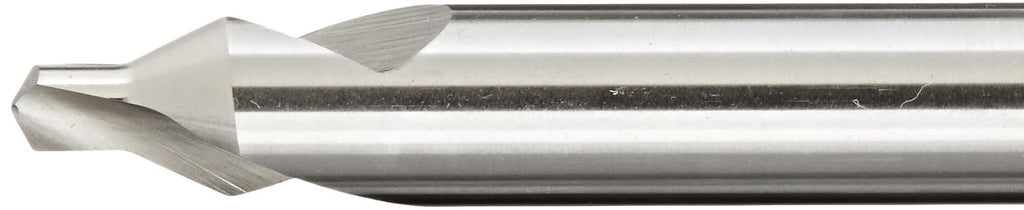 YG-1 D1C90 High Speed Steel Long Length Center Drill Bit, Uncoated (Bright), Slow Spiral, 60 Degree, 7/32" Diameter x 5" Length (Pack of 1)