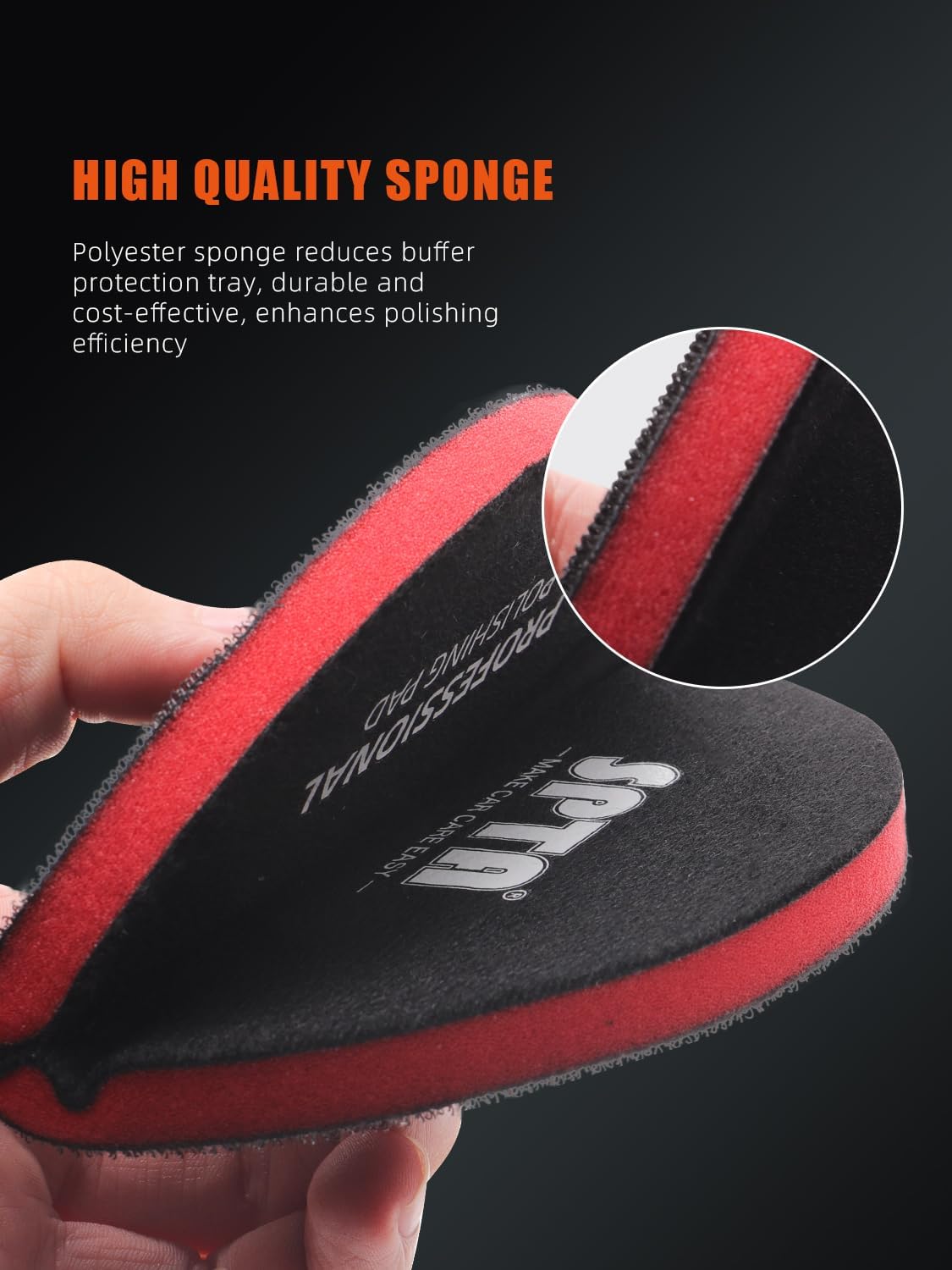 5"(125mm) Backing Pad Hook and Loop Backing Plate 5/16"-24 Thread DA Air Random Orbital Sander/Polisher Backing Pad