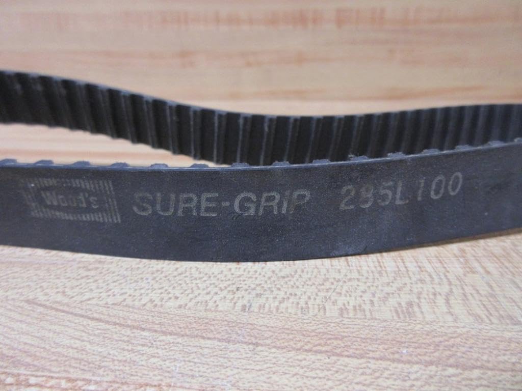 TB Woods 285L100 Timing Belt, 1" Belt Width, 0.38 mm Pitch, 28.5" Pitch Length, 76 Teeth