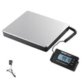 Digital Shipping Scale, 440 lbs x 1.7 oz. Heavy Duty Postal Scale with Timer, Tare Function, HD LCD Screen Portable