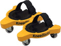 1603 Knee Blades-Durable Heavy-Duty Knee Pads with 3 Casters & Comfortable Gel Cushions for Unisex Adult, Full 360°