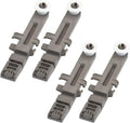 WPW10571738 Dishwasher Dishrack Roller Replacement for Whirlpool, Kenmore, KitchenAid, Maytag - Replaces AP6023130, PS11756470, MDB4949SDE3, MDB4949SDE1, MDB4949SDE2