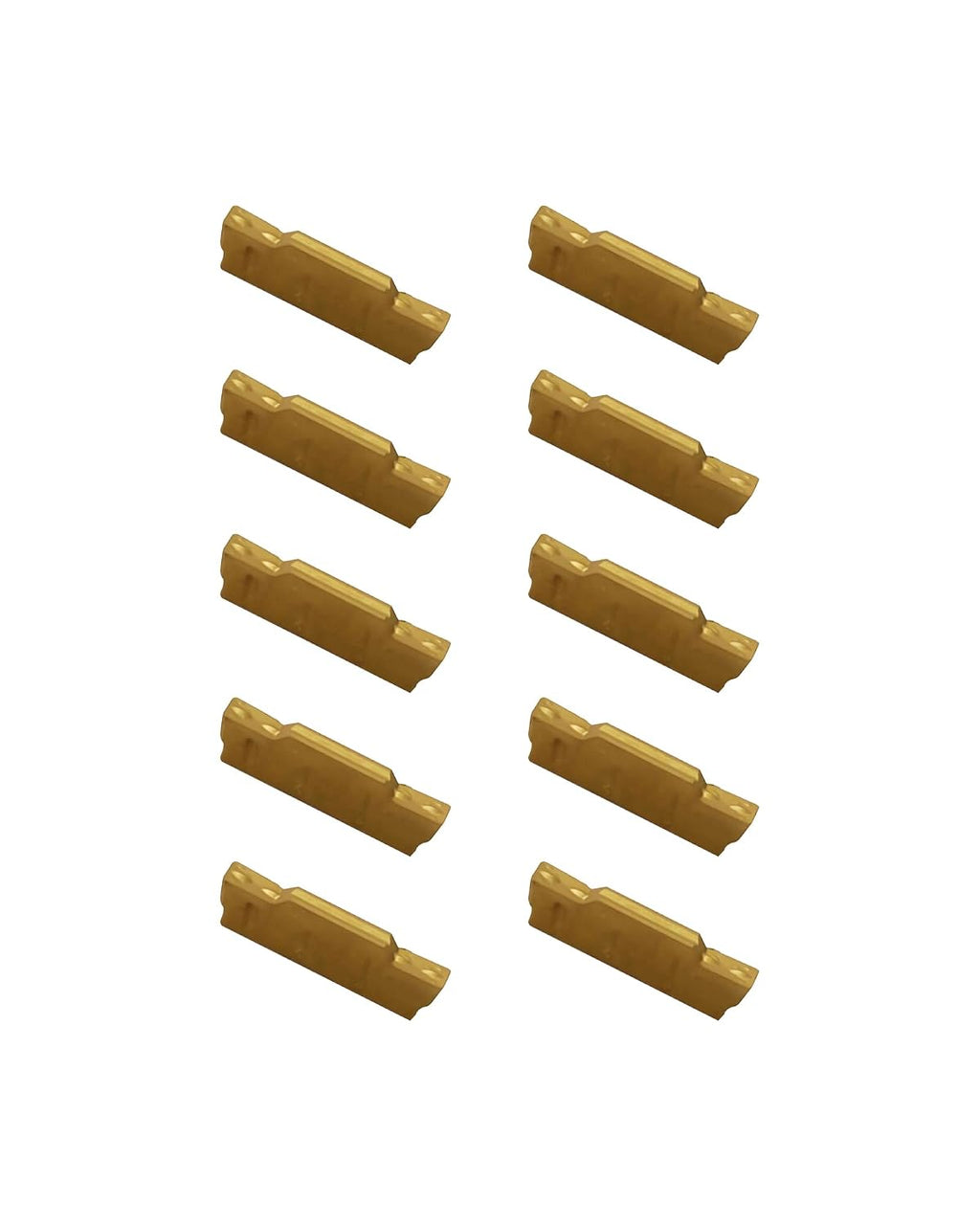10Pcs MGMN300-M (3mm) Grooving Cut-Off Carbide Inserts