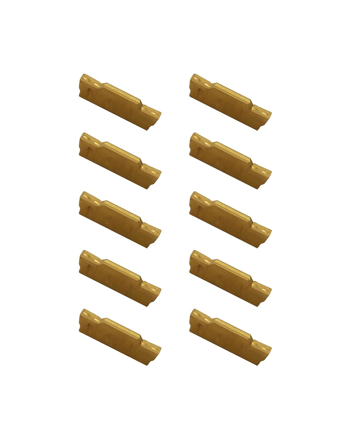 10Pcs MGMN300-M (3mm) Grooving Cut-Off Carbide Inserts