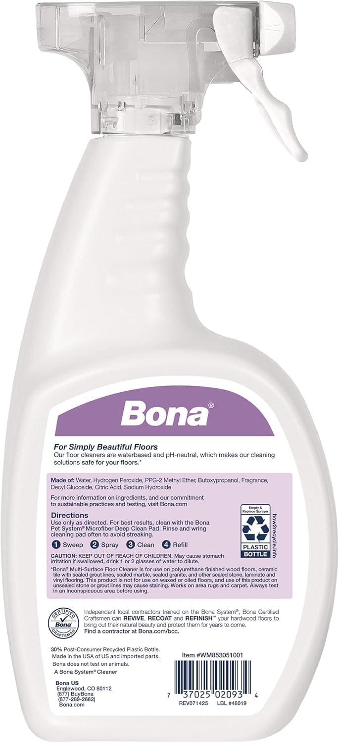 Pet Spray Odor Eliminator - Dog Formulation - 32 fl oz