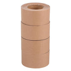 4 Rolls 48mm Writable Water Activated Kraft Paper Packing Tape