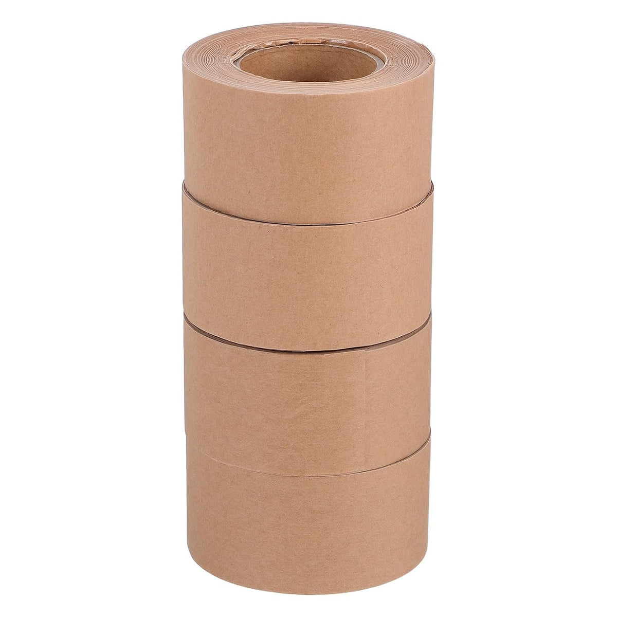 4 Rolls 48mm Writable Water Activated Kraft Paper Packing Tape
