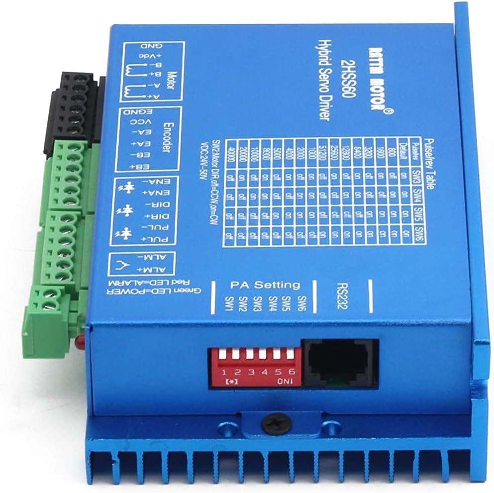 RATTMMOTOR Nema24 3N.m Closed Loop Servo Motor Driver Controller CNC Kit