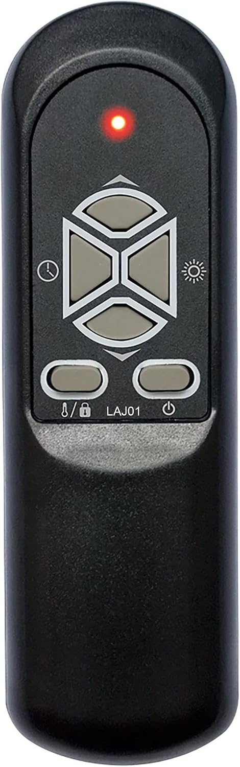 Replacement Remote Control for Lifesmart LS-4W1500-X LS-6DMIQH-X LS-8WIQH-LB-IN Portable Electric Infrared Quartz