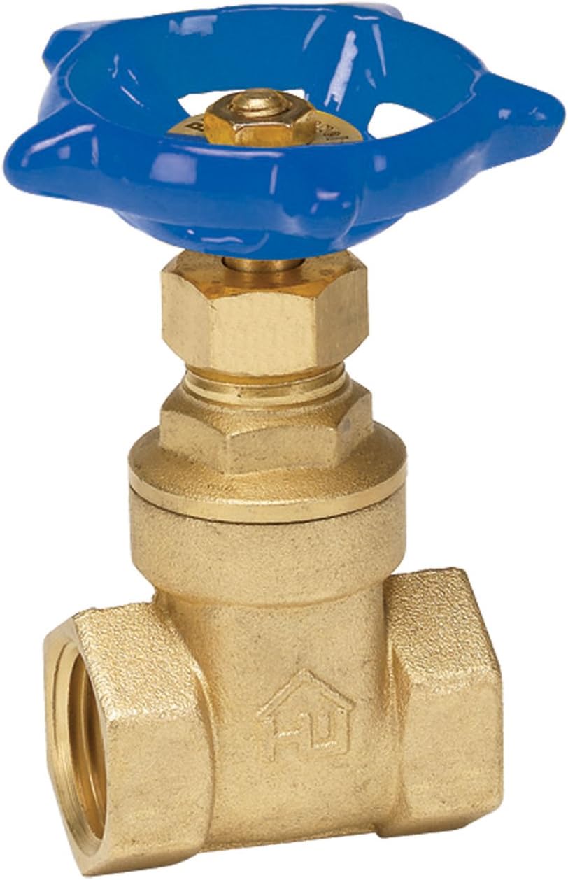 Homewerks, Brass, 170-2-34-34 No-Lead Gate Valve, x Female Thread, 3/4-Inch, 0.75-Inch