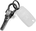 Titanium Key Organizer, Small D Ring Keychain