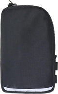 Wheelchair Phone Pouch Holder Bag – Compact Lightweight Organizer with Zipper, Front Frame Mount Storage for Wallet