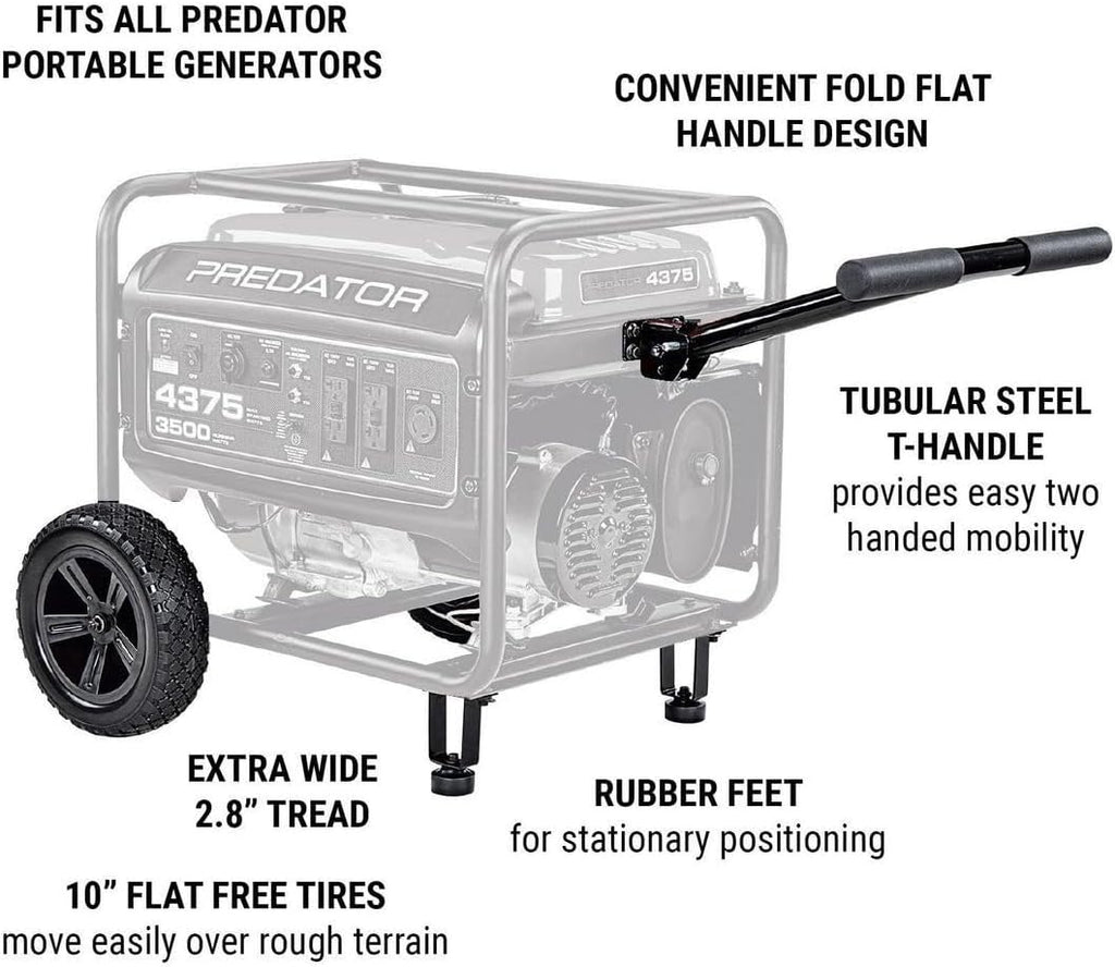 10 in. Heavy Duty Generator Wheel Kit