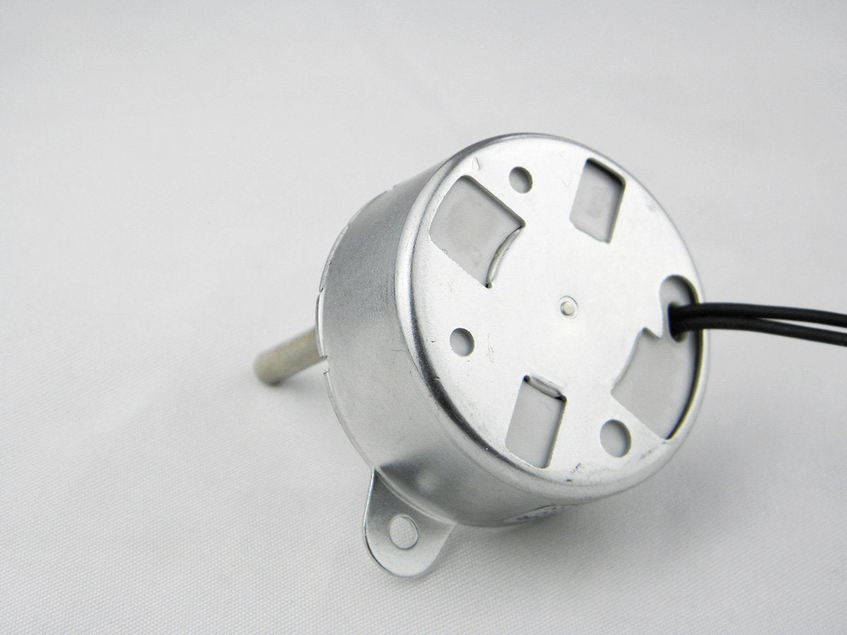 CHANCS TYC40 12V AC 5RPM Shaft 33mm Synchronous Motor with Power Supply - Input 110V Output AC 12V for Christmas Decoration