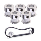 Saiper GT2 Timing Belt Pulley 20 Teeth Bore 8mm(5pcs)