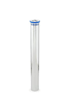 Zurn P6000-1-A-CP " Vacuum Breaker Tube Assembly 1-1/2"" X 13"""