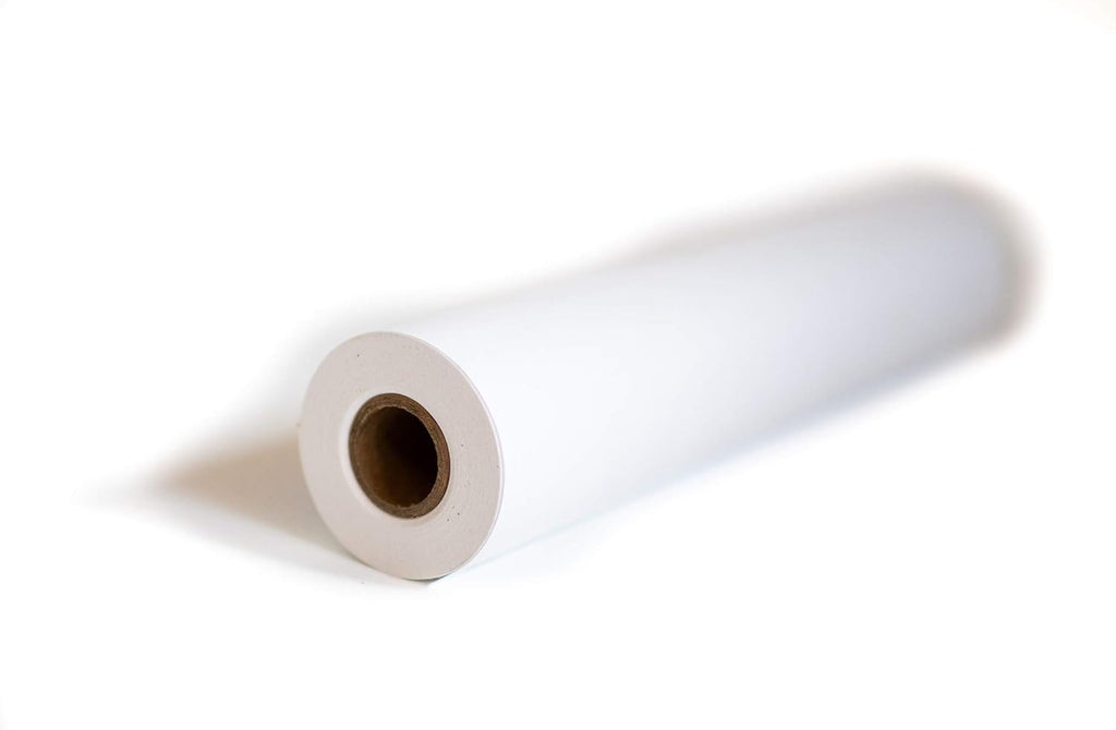 White Freezer Paper Roll - Poly Coated Moisture Resistant Freezer Paper for Meat Wrapping - Burn Resistant - 18 inch