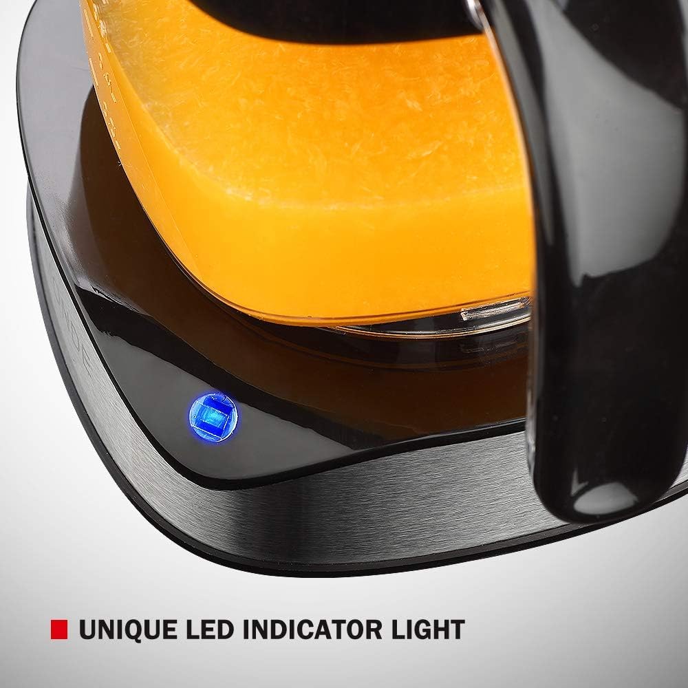 Electric Citrus Juicer 1.2L Large Volume, Orange Juicer with Powerful Motor and LED Working Lamp, Electric Lemon