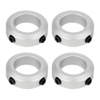 (4-Pack) Aluminum Alloy 14mm Bore Shaft Collars Screw Style，Bore Shaft Collars with 14mm Bore Size, 22mm Outer Diameter, and 8mm Width - Suitable for CNC Machine Tools
