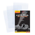 Golden Comic Storage | Archival Polyester Mylar Comic Bags| 4 mil Thickness | Fits Golden Age Comics | 1-1/2" Closure