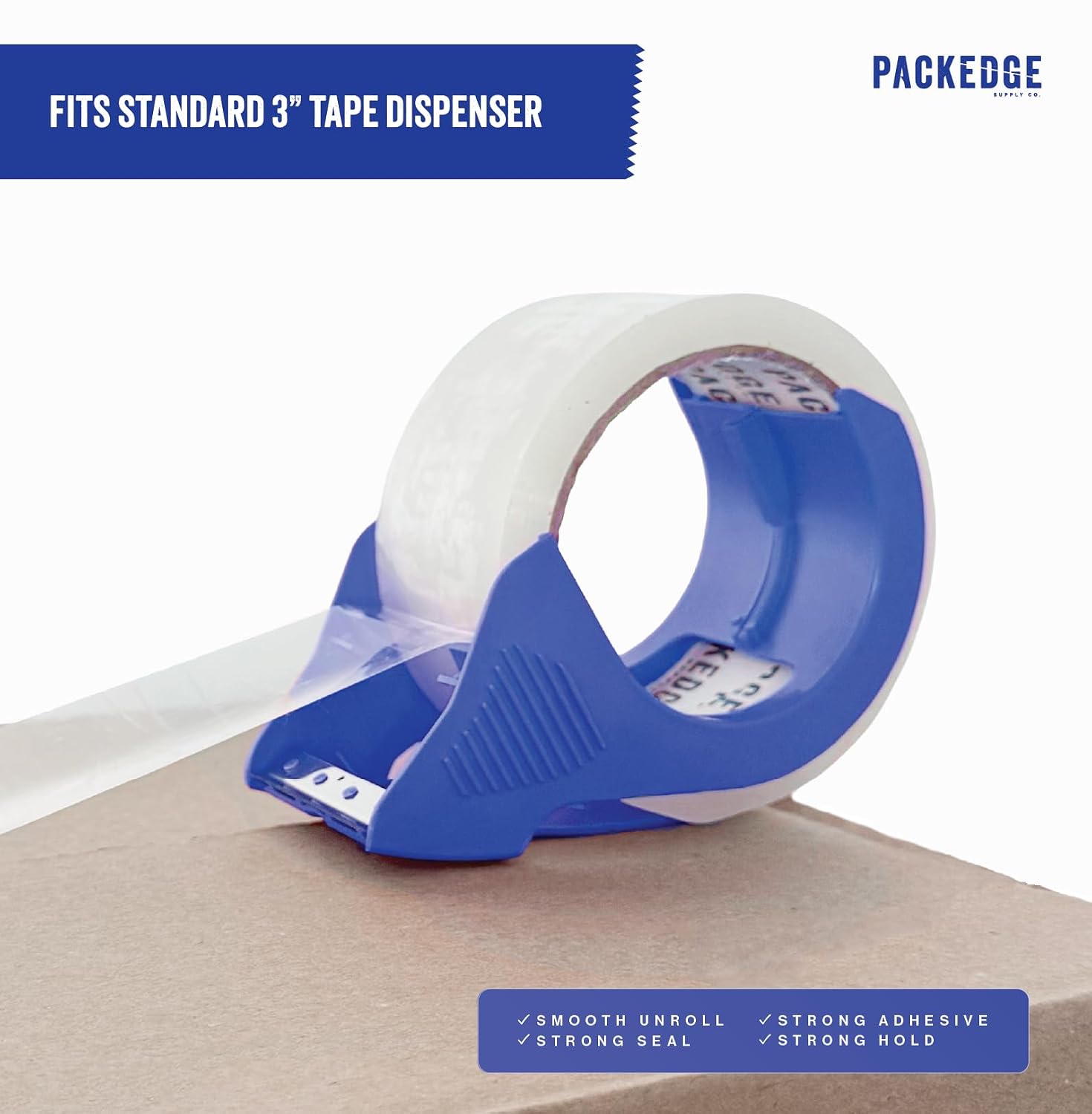 Clear Packing Tape, 12 Rolls, 1.88 in x 60 Yd Heavy Duty Shipping | 2.7 Mil Thick, 720 Total Yards. Ideal for Moving
