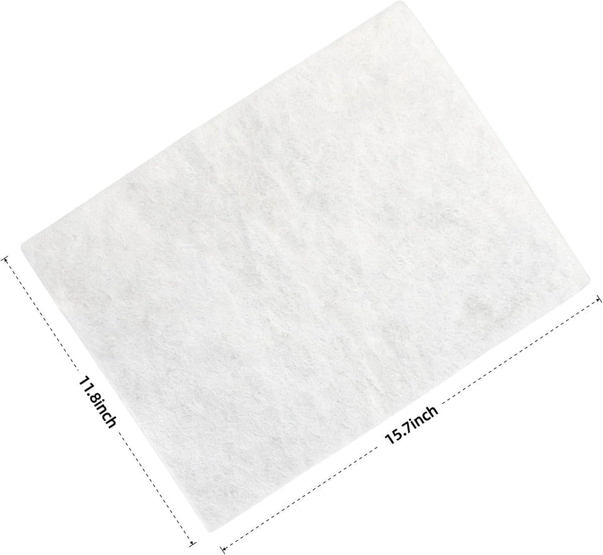 3mm Ultra-Thin Aquarium Filter Floss Pad, 1 pcs