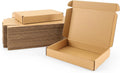 7x5x1" Small Shipping Boxes 50 Pack, Corrugated Cardboard Mailer Boxes Bulk for Packaging Small Business Mailing