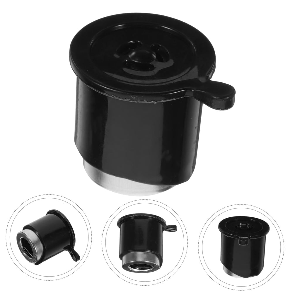 Exhaust Valve Replacement Part, Black Plastic Steel Pressure Cooker