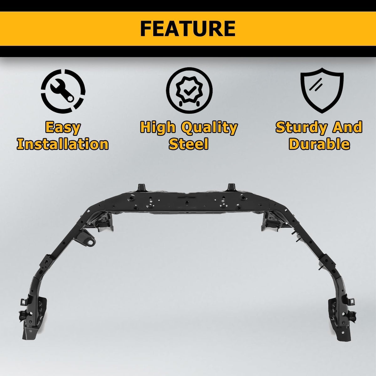KUAFU Radiator Support Compatible with 2016-2024 Camaro