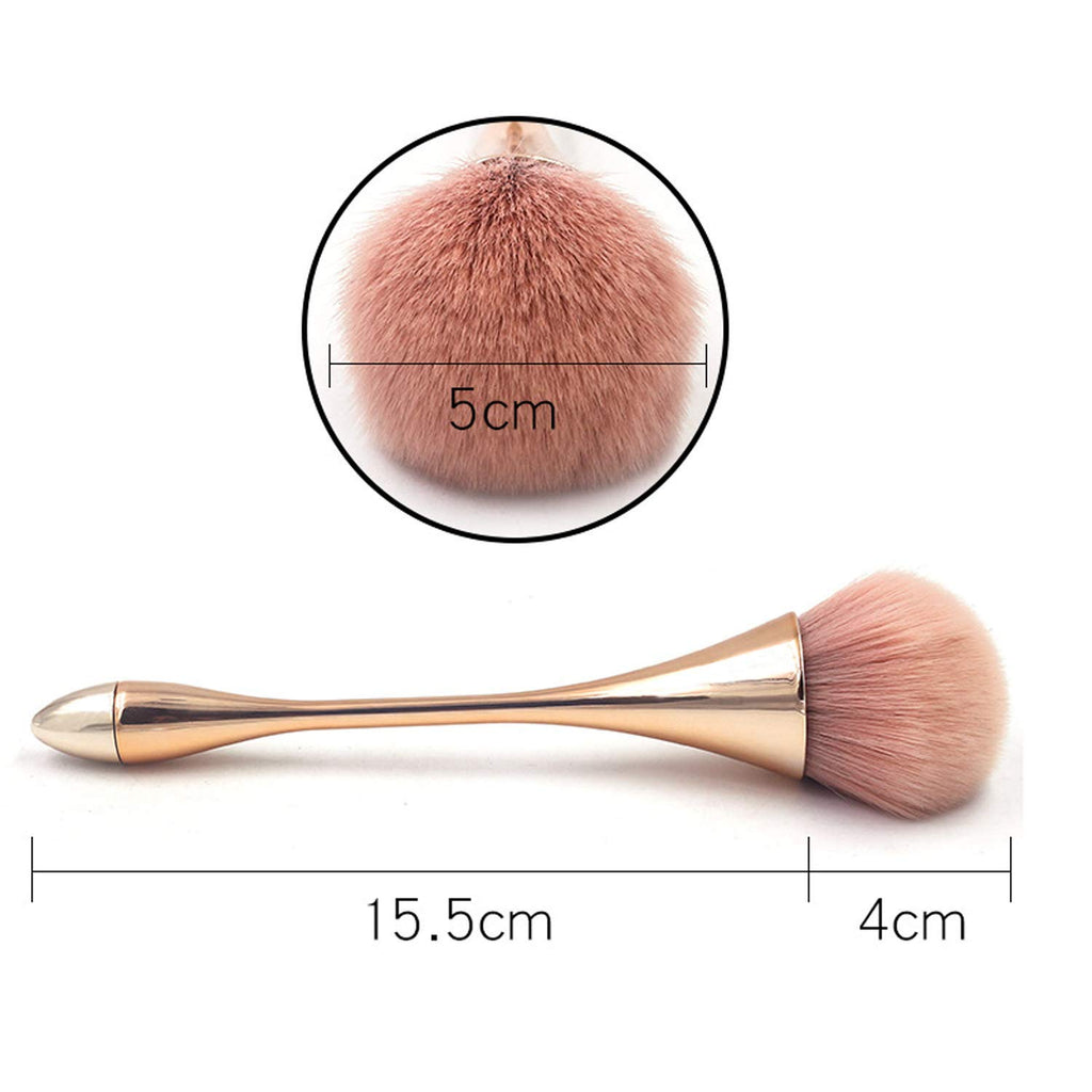 Super Large Mineral Powder Brush, Nail Brushes Kabuki Makeup Brushes Soft Fluffy Foundation Brush Blush
