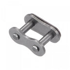 uxcell 16Pcs #40 Chain Master Connector Link Roller, 1/2" Pitch Carbon Steel, Standard Connecting Split Links for 08A Chain