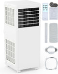 Portable Air Conditioner,8,000 BTU for Rooms up to 350 Sq.Ft., Smart Compact AC Unit with Cooling, Dehumidifier, Fan