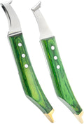 Premium Farrier Loop & Hoof Knife with Brass End – Professional Hoof Trimming Tool for Horses, Cows & Livestock