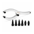 gedoly Gland Nut Wrench, Adjustable Hydraulic Cylinder Spanner Wrench