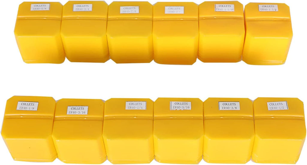 1/8-1-1/8 Inch Spring Collet Set ER40 Spring Collet for