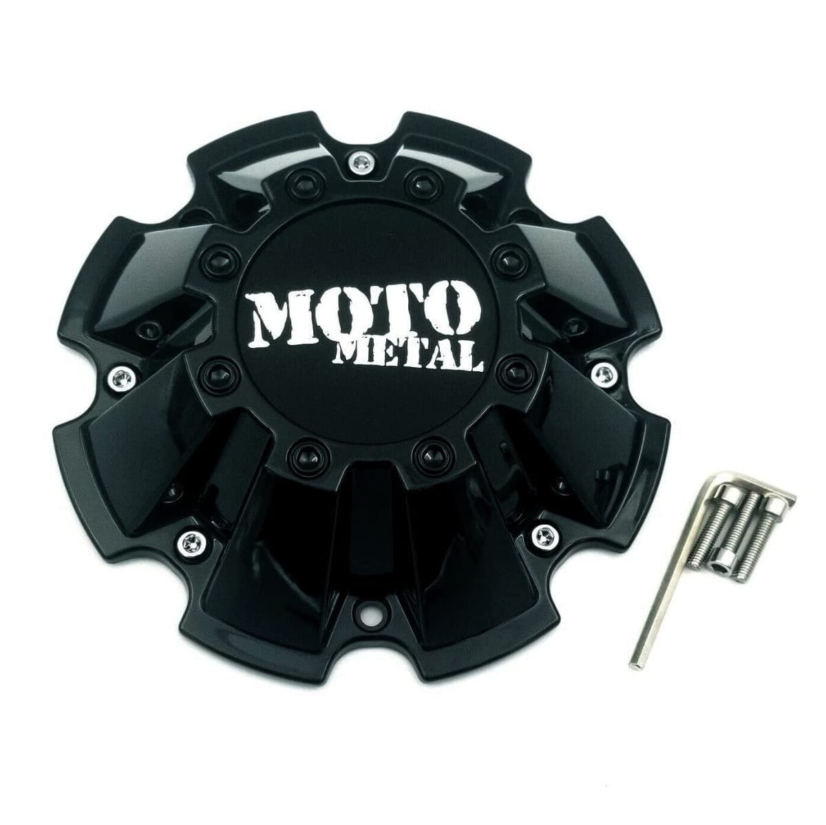 M793BK01 Single Black Wheel Center Cap