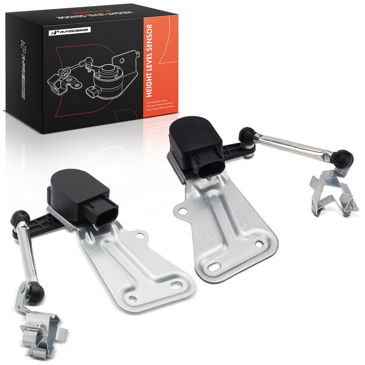 A-Premium 2-Pack Turning Angle Sensor, Compatible with Mercedes-Benz
