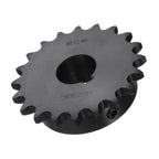uxcell #40 Chain Roller Sprocket B Type, 1" Bore 20 Tooth Single Strand Chain Sprocket, Carbon Steel, Keyway with Set Screws